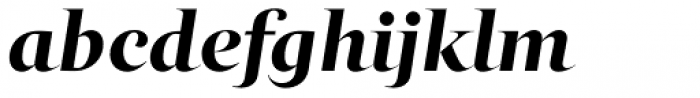 Carot Display Bold Italic Font LOWERCASE