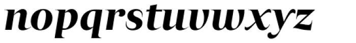 Carot Display Bold Italic Font LOWERCASE