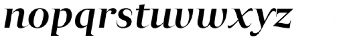 Carot Display Medium Italic Font LOWERCASE