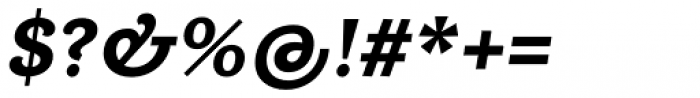 Carot Slab Bold Italic Font OTHER CHARS