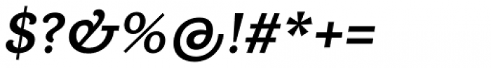Carot Slab Medium Italic Font OTHER CHARS