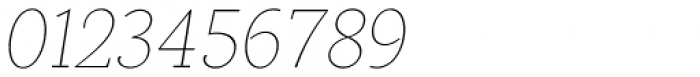 Carot Slab Thin Italic Font OTHER CHARS