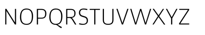 Carouge Pro Extra Light Font UPPERCASE