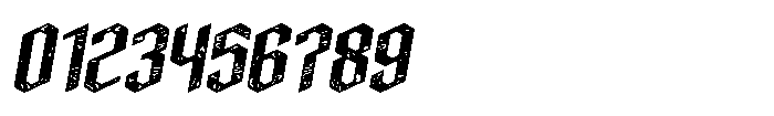 Carpenter Italic Texture Font OTHER CHARS