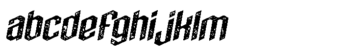 Carpenter Italic Texture FONT