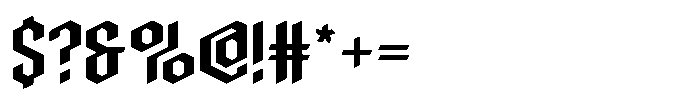 Carpenter Regular Font OTHER CHARS