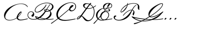 Carpenter Script Regular Font UPPERCASE