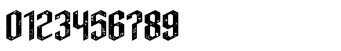 Carpenter Texture Font OTHER CHARS