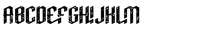 Carpenter Texture Font UPPERCASE