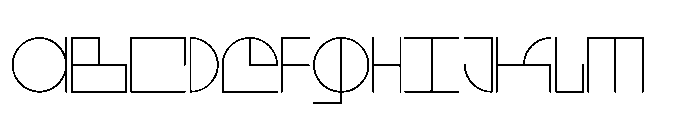 Carpo Font UPPERCASE