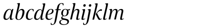 Carrara Fina Italic FONT