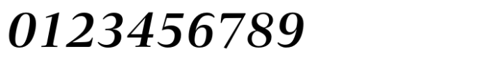 Carrara Fina Semibold Italic Font OTHER CHARS