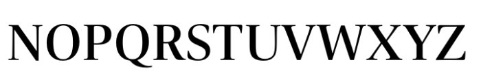 Carrara Fina Semibold Font UPPERCASE