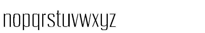 Carrieson  Extra Light Font LOWERCASE