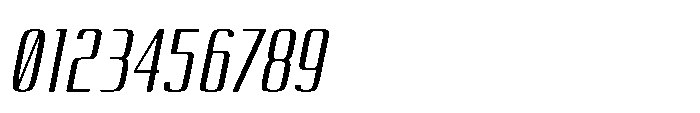 Carrieson  Light Italic Font OTHER CHARS