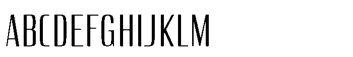 Carrieson  Light Font UPPERCASE