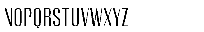 Carrieson  Light Font UPPERCASE