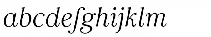 Carrig Basic Display Italic Font LOWERCASE