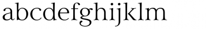 Carrig Pro Display Font LOWERCASE