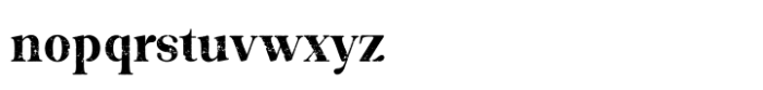 Carrington Bold Grunge Font LOWERCASE