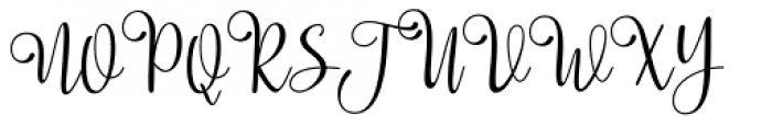 Carrolin Script Regular Font UPPERCASE