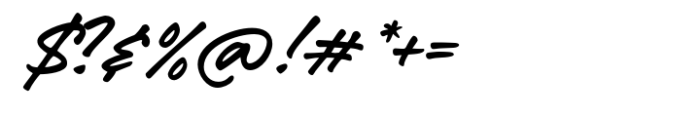Carslay Font OTHER CHARS