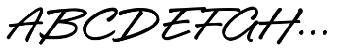Carslay Font UPPERCASE