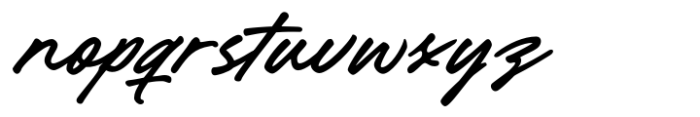 Carslay Font LOWERCASE