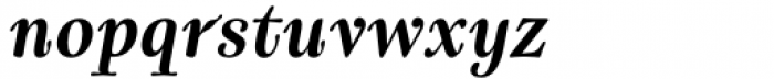 Cartes Condensed Ex Bold Italic Font LOWERCASE