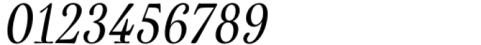 Cartes Condensed Medium Italic Font OTHER CHARS