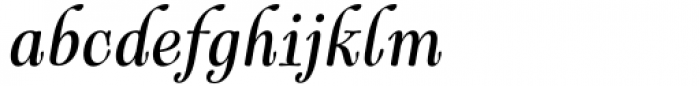 Cartes Condensed Medium Italic Font LOWERCASE
