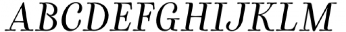 Cartes Extended Medium Italic Font UPPERCASE