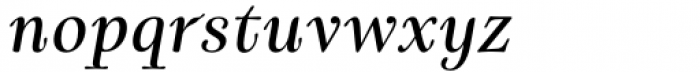 Cartes Extended Medium Italic Font LOWERCASE