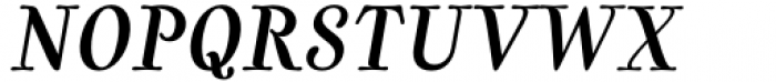 Cartes Norm Ex Bold Italic Font UPPERCASE