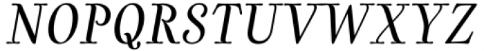 Cartes Norm Medium Italic Font UPPERCASE