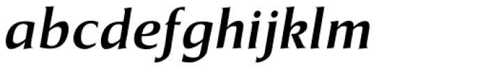Cartesius Bold Italic Font LOWERCASE