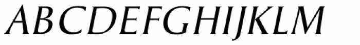 Cartesius Italic Font UPPERCASE