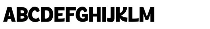 Cartoon Splash Regular Font UPPERCASE