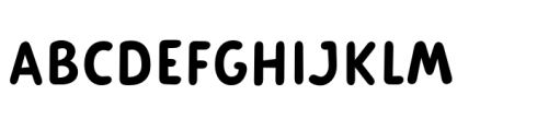 Cartooner Round Font UPPERCASE