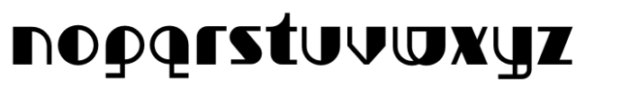 Caruso Black Font LOWERCASE