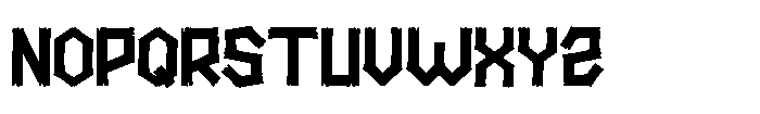 Carved Lines Font UPPERCASE