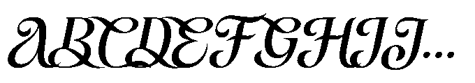 Casa Leru Italic Font UPPERCASE