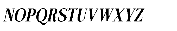 Casa Leru Italic Font LOWERCASE
