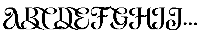 Casa Leru Regular Font UPPERCASE