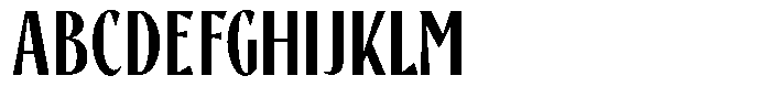 Casablanco Bold Font UPPERCASE