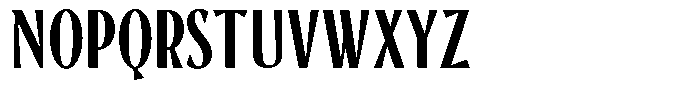 Casablanco Bold Font UPPERCASE