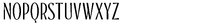 Casablanco Light Font UPPERCASE