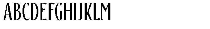 Casablanco Regular Font UPPERCASE