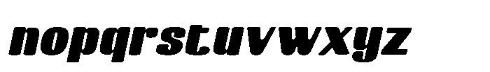 Casile Italic Font LOWERCASE