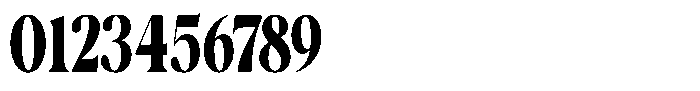 Casimo Black Condensed Font OTHER CHARS